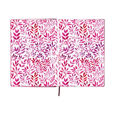 3108725881090-Oberthur Carmen - Carnet de notes A5 - rose-Avant-1