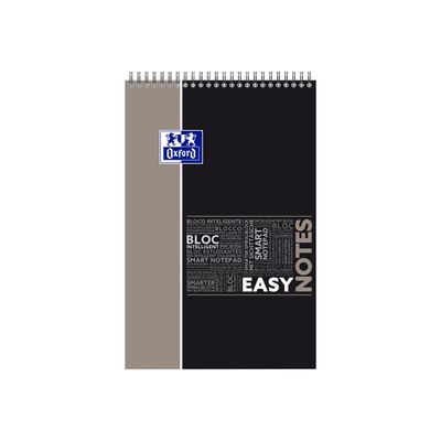 3020120056586-Oxford Etudiants Easynotes - Bloc notes A4+ (24 x 29,7 cm) - 160 pages - ligné - disponible dans -Avant-3