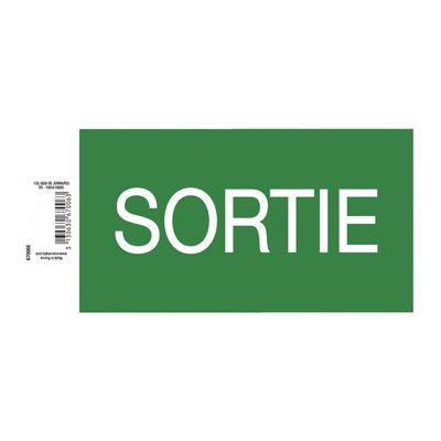 3130630670063-Exacompta - Pictogramme - sortie - 200 x 110 mm - vert-Avant-0