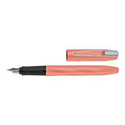 4014421260529-Online Slope - Stylo plume pêche - pointe moyenne-Angle gauche-1