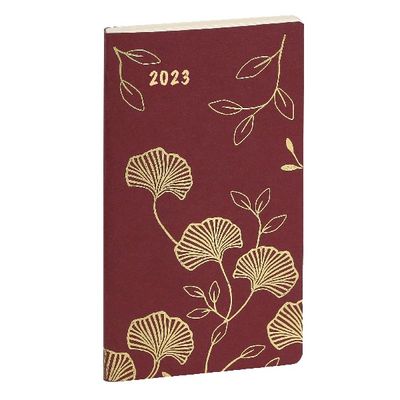 3660942069281-Agenda de poche Ginkgo Eurotime 16 - 1 semaine sur 2 pages - 8,5 x 16 cm - disponible dans différentes cou--2