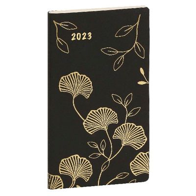 3660942069281-Agenda de poche Ginkgo Eurotime 16 - 1 semaine sur 2 pages - 8,5 x 16 cm - disponible dans différentes cou--1