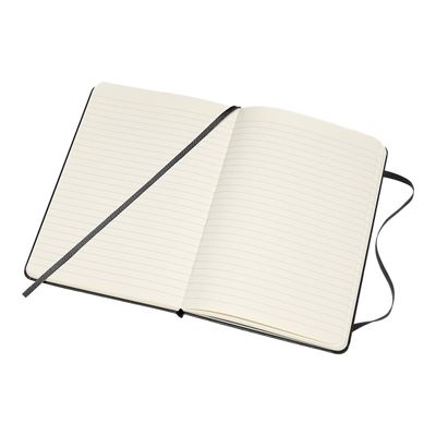 8055002852944-Moleskine Classic Medium - Carnet de notes - 11,5 x 17,5 cm - papier ivoire - ligné - couve-Angle droit-2