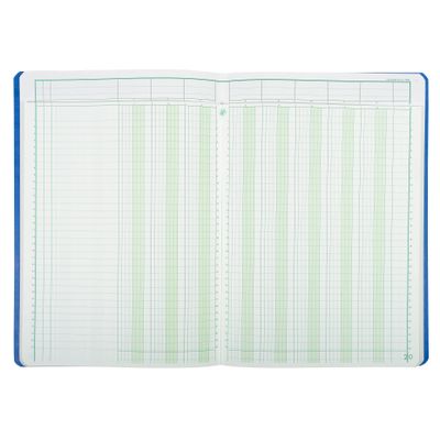 3130632170806-Exacompta - Piqûre à tête paresseuse - 8 colonnes sur 2 pages - 29,7 x 21 cm - 80 pages--5