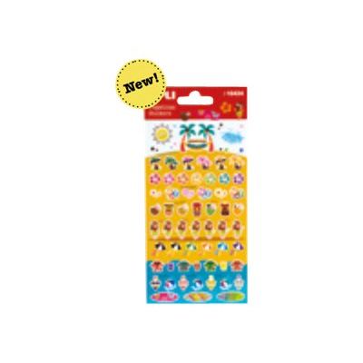 8410782164340-Apli - 1 feuille gommettes hawaien-Avant-0