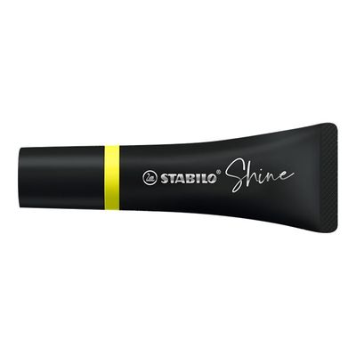4006381550840-STABILO Shine Fluorescent - Surligneur - jaune-Angle gauche-0