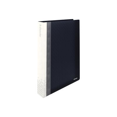 4049793028118-Esselte Vivida - porte vues - A4 - pour 160 feuilles - noir vif-Angle gauche-0