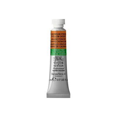 0884955062838-Winsor & Newton Professional Water Colour - peinture - aquarelle - jaune profond sans cadmium - 5 -Avant-0