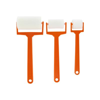 3700043001862-Cléopâtre - Pack de 3 pinceaux mousse empreinte - 25, 40 et 60 mm-Avant-0