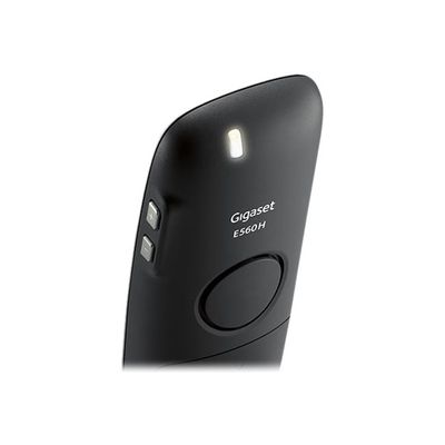 4250366848648-Gigaset E560 - téléphone sans fil - argent-Gros plan-3