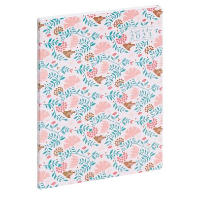 3660942078030-Agenda de poche Mini Labo - 1 semaine sur 2 pages - 9 x 17 cm - oiseaux - Exacompta--0