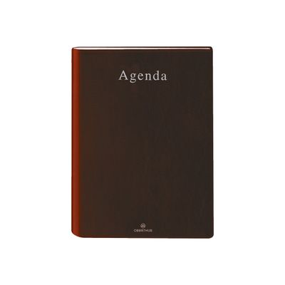 3664447132099-Oberthur Oslo - agenda - F30 - A4 - bordeau-Avant-0