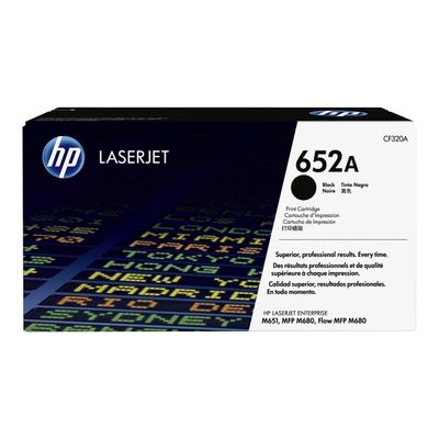 886112501112-HP 652A - noir - toner LaserJet d'origine - cartouche laser-Avant-0