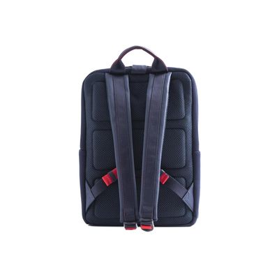 8032572185542-Nava Flat Medium - Sac à dos plat pour ordinateur portable 15,6" - bleu/rouge-Arrière-2