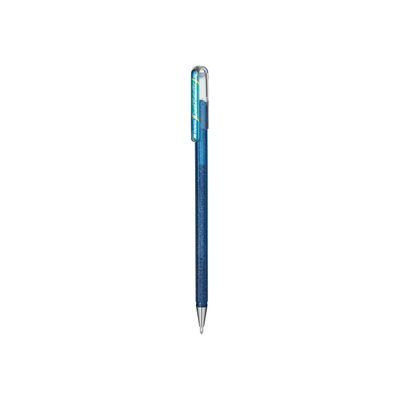 3474376024705-Pentel Hybrid Dual Metal - Pack de 6 rollers - 1 mm - argent-Avant-0