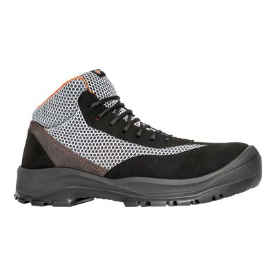3371820271107-Chaussures de sécurité montantes noir H/F OB PARULO 45-Angle gauche-0