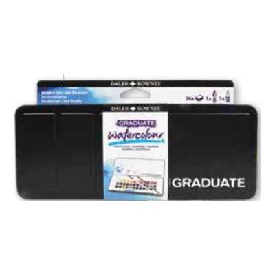 5011386140247-Daler-Rowney Graduate Student Set - Ensemble de peinture - aquarelle - 36 couleurs - coule-P_300055885_1-0