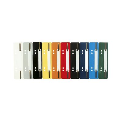 4010962031451-Pack de 25 fixe-dossiers 100F PP - différents coloris--0