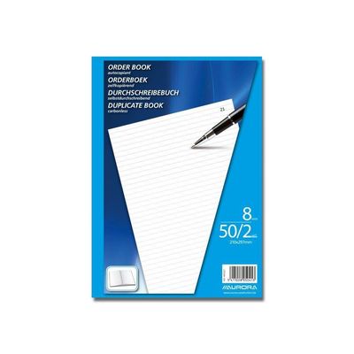 5411028050413-Aurora - livre de commandes - 50 feuilles - A4 - en double--0
