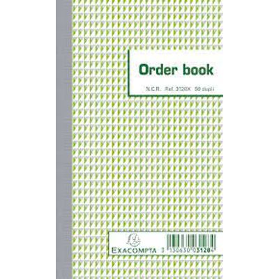 3130630031284-Exacompta - livre de commandes - 50 feuilles - 175 x 105 mm - en double--0