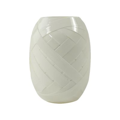 3329686120077-Clairefontaine - ruban d'emballage cadeau - 0.7 cm x 10 m - blanc, rouge - film polypropylène - 24 rou--0