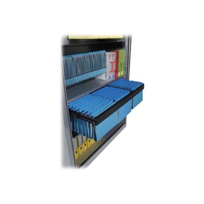 3219095012509-Chassis télescopique avec glissières pour armoire à rideaux-Angle gauche-0