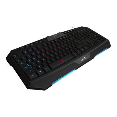 4710268251996-Genius Scorpion K20 - clavier filaire rétro éclairé - AZERTY-Angle gauche-0