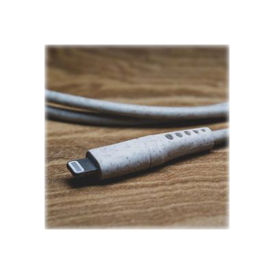 5453003783916-XtremeMac Eco - Câble USB - Lightning (M) pour USB (M) - 1 m - blanc-Avant-1