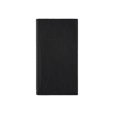 3664447126500-Agenda Biofriendly - 1 semaine sur 2 pages - 9,5 x 17,5 cm - noir - Oberthur-Avant-0