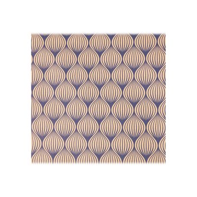 3329682238295-Clairefontaine Knalt - emballage cadeau - 35 cm x 5 m - bleu - papier kraft - 1 rouleau(x)-Gros plan-1