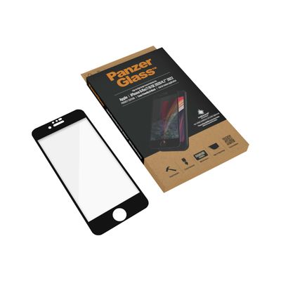 5711724026799-PanzerGlass Case Friendly - Verre trempé pour iPhone 6/6S/7/8/SE 2020-Angle gauche-2