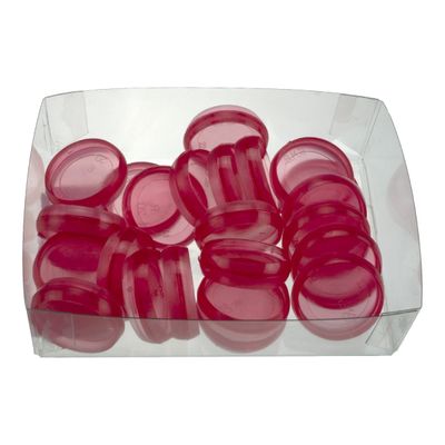 5412831320045-ATOMA - extension pour reliure - rouge transparent (pack de 24)-Avant-0