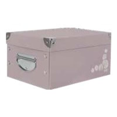3045050355745-Oxford Pastel - Boîte de rangement format A4 - polypro opaque - disponible dans différent-Angle gauche-2