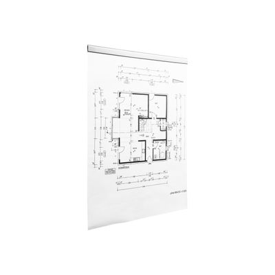4005546992068-Durable Durafix - 5 Barres d'affichage adhésives 297 mm - argent métallisé - pour docume-Angle gauche-0
