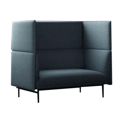 3700339885022-MT MT652 - fauteuil - tissus gris-Angle gauche-0