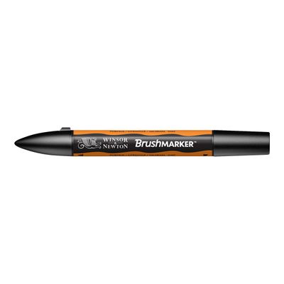 884955042779-BrushMarker - Stylo pinceau et marqueur - citrouille-Angle gauche-1
