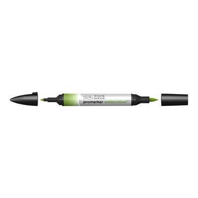 884955073995-ProMarker Watercolour - 6 Marqueurs double pointe - tons feuillage-Angle gauche-4