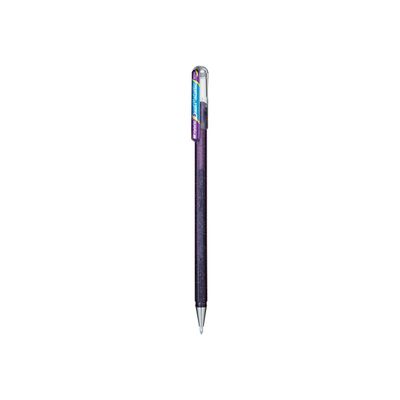 3474376024705-Pentel Hybrid Dual Metal - Pack de 6 rollers - 1 mm - argent-Avant-1