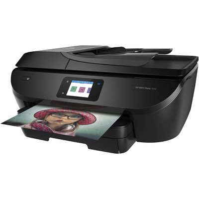 0190781030713-HP Envy Photo 7830 All-in-One - imprimante multifonction jet d'encre couleur A4 - Wifi, Bluetooth, USB--0