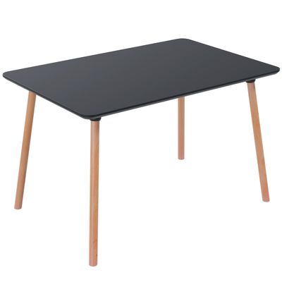 3660141226645-Table de restauration rectangulaire PALOMBA - L120 x P80 x H75 cm - pieds hêtre - plateau noir--0