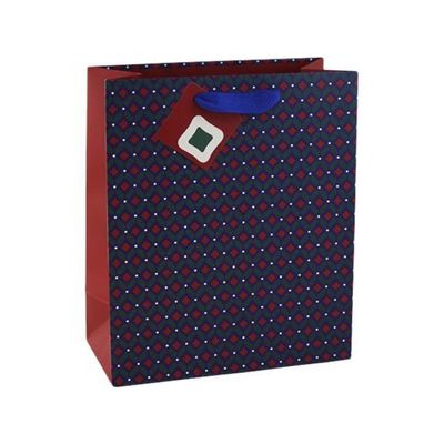 5033601543435-Clairefontaine Excellia - Sac cadeau imprimé - 21,5 cm x 10,2 cm x 25,3 cm - wax--0