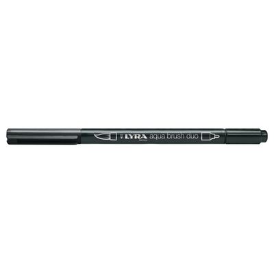 0000006016234-Lyra Aqua Brush Duo - Feutre pinceau double pointe - noir--0