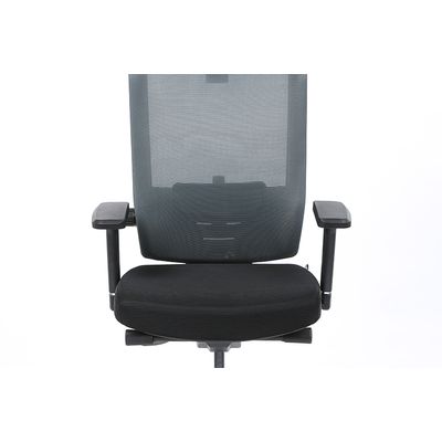 3701338801068-Fauteuil de bureau ergonomique SYNEC - accoudoirs réglables - appuie-tête réglable - noir--12