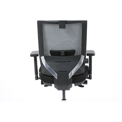 3701338801068-Fauteuil de bureau ergonomique SYNEC - accoudoirs réglables - appuie-tête réglable - noir--16