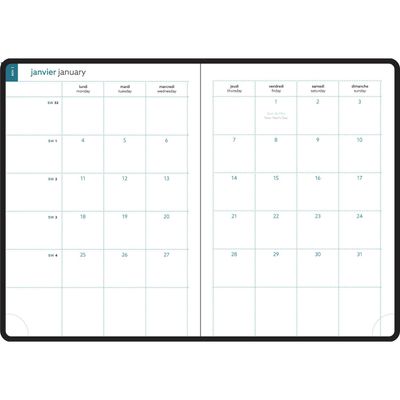 3660942074261-Agenda Orion EasyTime 21 - 1 semaine sur 1 page + 1 page pour les notes - 15 x 21 cm - disponible dans différentes cou--4