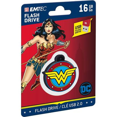 3126170172747-Emtec Collector DC Comics  Wonder woman - clé USB 16 Go - USB 2.0--1