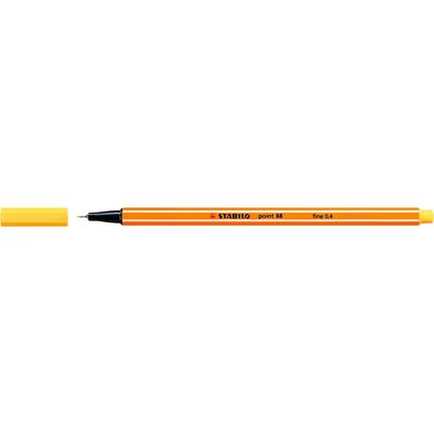 4006381105293-STABILO Point 88 - Feutre fin - 0.4 mm - jaune--0