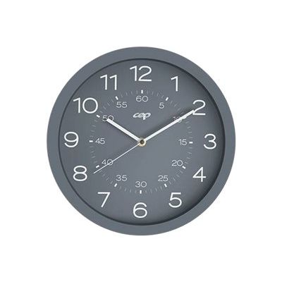 3462159015392-CEP - horloge Mineral - 30 cm - gris -Avant-0