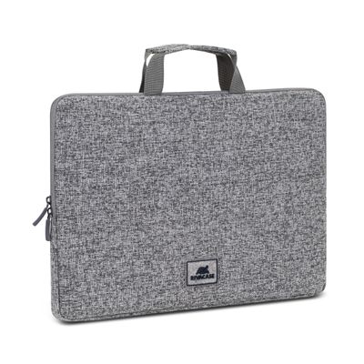 4260403578483-RIVACASE Anvik - Housse avec poignée pour ordinateur portable 15,6" - gris clair--0