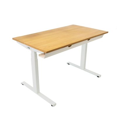 3760350281029-Goulotte 115cm pour Bureau électrique UGO - blanc--4